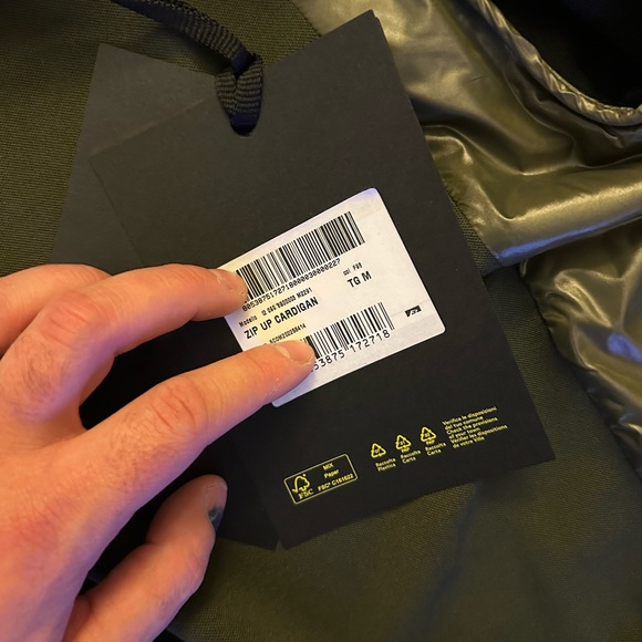 Authentic MONCLER X ADIDAS ORIGINALS Acetate Zip-Up Sweatshirt - Picture 6 of 8